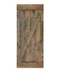 Z Style Finished Single Sliding Barn Door(Hardware Kit NOT Included)(Assembly Needed)(Custom Size Available)