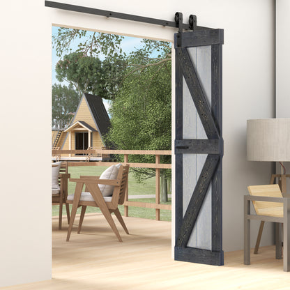 K Series Bi-Fold Single Door ( 2 panels ) With Hardware Track - Assembly Needed